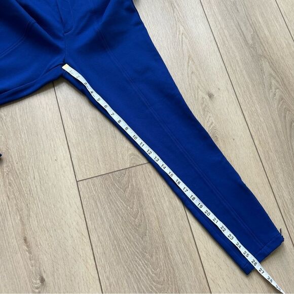 Anthropologie Essential Slim Knit Pants Trousers Cobalt Royal Blue Size 10 - Picture 8 of 15